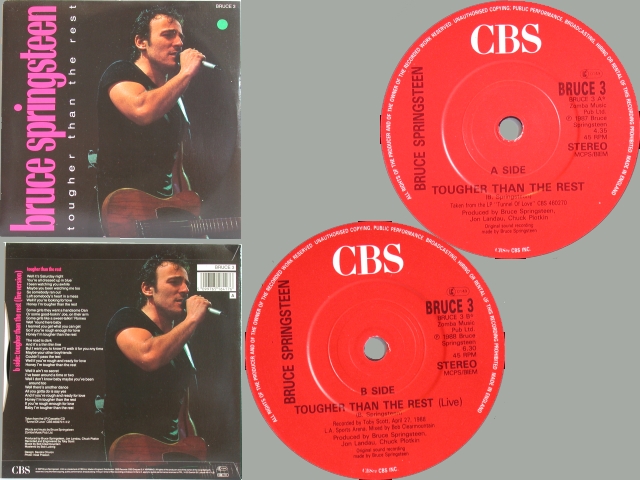 Bruce Springsteen - TOUGHER THAN THE REST (STUDIO / LIVE)
